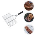 thumbnail image 3 of MasteelfCA Panier de Barbecue 1 Pce en Acier Inoxydable avec Poignée, 3 of 8