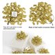 thumbnail image 2 of Lazos para envolver regalos HUIHUANG Gold, autoadhesivos, 6 unidades, 2 of 7