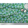 thumbnail image 3 of Soimoi polyester Crepe Fabric Scorpion Grasses Floral Printed Craft Fabric by the Yard 52 Inch Wide, 3 of 3