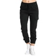 thumbnail image 2 of Pantalones Cargo para Mujer,Pantalones Cargo Informales para Mujer, Pantalones Cargo para Mujer, Joggers con Cintura elástica para Mujer, Grado Profesional, 2 of 6