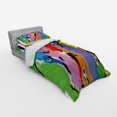 thumbnail image 2 of Ambesonne Sports Bedding Set 3 Pcs, Football Soccer Modern, Twin, Multicolor, 2 of 2