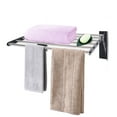 thumbnail image 3 of Shower Wall Mount Towel Rack Bathroom Hotel Storage Holder Shelf Stainless Steel Shower Caddy Shelf Storage Rack Towel Rack Wall-mounted Stainless Steel Wall Mount Towel Rack Bathroom Hotel Storage, 3 of 12