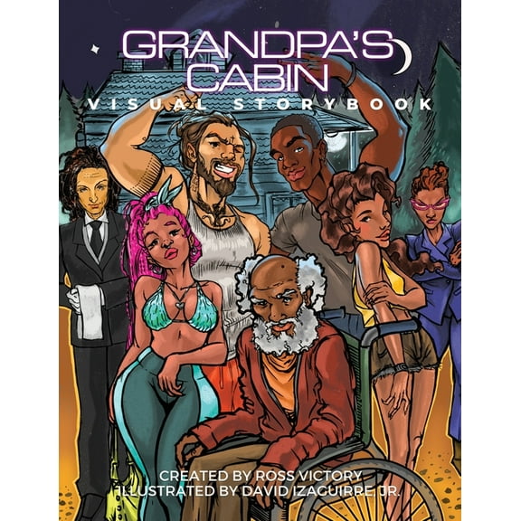 Grandpa's Cabin Coloring & Lookbook: Paperback, (Paperback)