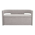 thumbnail image 3 of Papua Storage Bench Gray Bench, Modern Style, Seats up to 2, Plywood, Indoor Living, 3 of 5