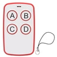 thumbnail image 1 of Cloning Key Fob Remote Control 4 Keys 315MHZ Wireless Universal for Office Garage Electric Rolling Gate Red, 1 of 8