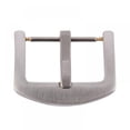 thumbnail image 2 of 2Pcs Replacement Steel Buckle for Watch Bands - Leather Watch Straps Clasp in 16mm- Silver, 2 of 5