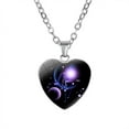 thumbnail image 4 of Fashion Crescent 12 Constellation Constellation Constellation Pendant Necklace, 4 of 9