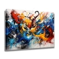thumbnail image 2 of Abstract Artwork Painting Poster Decorative Painting Canvas Wall Art Living Room Posters Bedroom Painting,Frame-style,24x36inch(60x90cm), 2 of 8