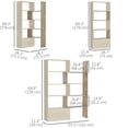 thumbnail image 2 of Heavy-Duty 360° Rotating Shelf Multifunction Organizer Storage White Oak, 2 of 9