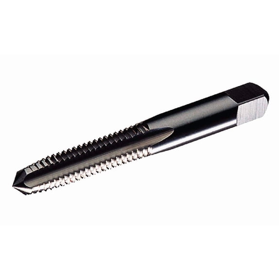 WIDIA GTD 15209 5305 Tap, Taper Chamfer, Right Hand Cut, 3 Flutes, H2 Limit, 0.625" Thread Length, 5-40, HSS, Uncoated J101