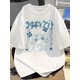 thumbnail image 1 of Men'S Casual Cotton Short Sleeve T-Shirt with Japanese Anime Print And Text, Suitable for Daily Wear And Commuting, Casual Wear|Anime Graphic Tee|Glossy Finis, 1 of 6