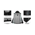 thumbnail image 4 of Little Donkey Andy Men's Waterproof Rain Jacket Outdoor Lightweight Rain Shell Coat for Hiking, Golf, Travel (Black S), 4 of 7
