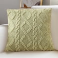 thumbnail image 4 of Dvruxg Plush Geometric Patterned Cushion Brown Polyester 45x45cm Enhances Back Support and Living Room Style Extended Length for Ultimate Relaxation, 4 of 5