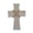 Gray, variant on SB Design Paulownia Wood Standing Cross – Hand-Carved, Small, Grey Wash