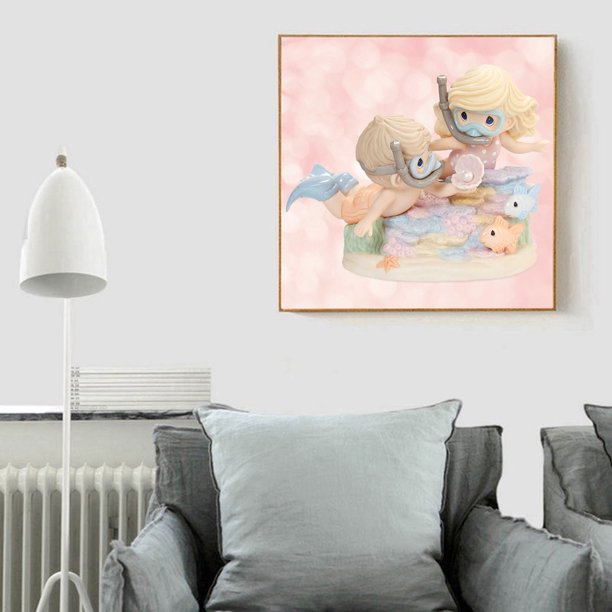 Cuadros Decorativos 5D DIY Diamond Painting Precious Moments Full Round Home Decor Art (B914) Ndcxsfigh Nuevos Originales