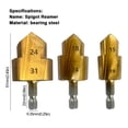 thumbnail image 5 of Spigot Reamer,Drill Bit Ppr Pipes 6.35mm Shank Tool Reamer Shank Ppr Bit Plumber's, 5 of 6