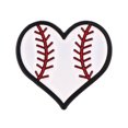 thumbnail image 1 of Decorative Brooch Football Pattern Heart Shape Zinc Alloy Lapel Pin Sweater Dress Suit Lapel Badge Versatile Outfit Accessory, 1 of 8