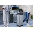 thumbnail image 5 of iTouchless Glide 13 gal Stainless Steel Sensor Kitchen Garbage Can with Wheels & Odor Control, 5 of 7