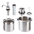 thumbnail image 3 of Coffee Tool Washing Tool,Stainless Steel Coffee Shop Bar Faucet Faucet Set Dependable Performance, 3 of 6