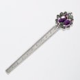 thumbnail image 5 of Grapes Vintage Silver Lace-Edged Bookmark: a Gift for Readers and Book Lovers, 5 of 5