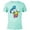 Ocean Blue, variant on Disney Mickey and Friends Donald Duck Face - Short Sleeve Blended T-Shirt for Adults - Customized-Yellow