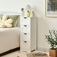 thumbnail image 3 of Costway Floor Storage Cabinet Bathroom Organizer Free Standing Drawers, 3 of 9