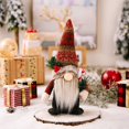 thumbnail image 1 of 2023 Gnomo navideño, decoraciones para ventanas, muñeco sin rostro de felpa, gnomos de Papá Noel, 1 of 4