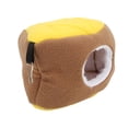thumbnail image 3 of Winter Warm Birds , Triangular Pineapple Bread Shape Winter Bird House Hanging Comfortable  for Cockatiel, 3 of 8