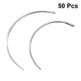 thumbnail image 2 of 50Pcs C Type Weaving Needle for Leatherwork Crafters Curved Easy Thread, 2 of 8