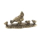 thumbnail image 3 of Estatua de latón de gallina y pollito, figura de té para mascotas, decoración de mesa, recuerdo de 8,1x4,5 cm para decoración del hogar y la Oficina,, 3 of 8