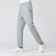 thumbnail image 3 of Pantalones deportivos elásticos holgados de seda helada para hombre - Poliéster, pierna recta, cordón, jogging informal, 3 of 6