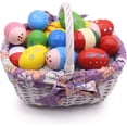 thumbnail image 4 of Poplay 15 Pcs Huevos Musicales De Percusión De Madera Maracas Cocteleras Para Regalos De Fiesta Suministros De Premios Para El Aula Instrumento Musical, 4 of 7