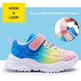 thumbnail image 4 of HARVEST LAND Girls Glitter Sneakers Slip-on Athletic Tennis Shoes for Boys Toddler Little/Big Kids, 4 of 6