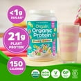 thumbnail image 2 of Orgain Organic Vegan 21g Protein Powder, Plant Based, Fruity Cereal 2.03lb, 2 of 7