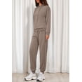 thumbnail image 3 of Conjunto Deportivo PRETTYGARDEN de 2 Piezas para Mujer Marrón XXL, 3 of 8