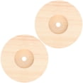 thumbnail image 3 of MERRYHAPY 4-Pack Wooden Round Lamp Bases in Coffee Color, Solid Wood Display Stands for Table Lamps and Lighting Fixtures, 3 of 6