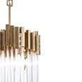 thumbnail image 2 of Varaluz Lighting - Matrix - Three Light Pendant-Matte Black/French Gold Finish, 2 of 7