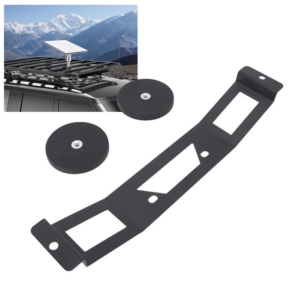 Car Car Satellite Mount Sturdy ABS and Metal Powerful Adsorption Satellite Car Mounting Kit for RV Boat