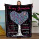thumbnail image 1 of LHSHID Gifts for Mom Christmas Birthday Gifts for Mom from Daughter Mother Mom Gifts Mom Blanket 50x60in, 1 of 5