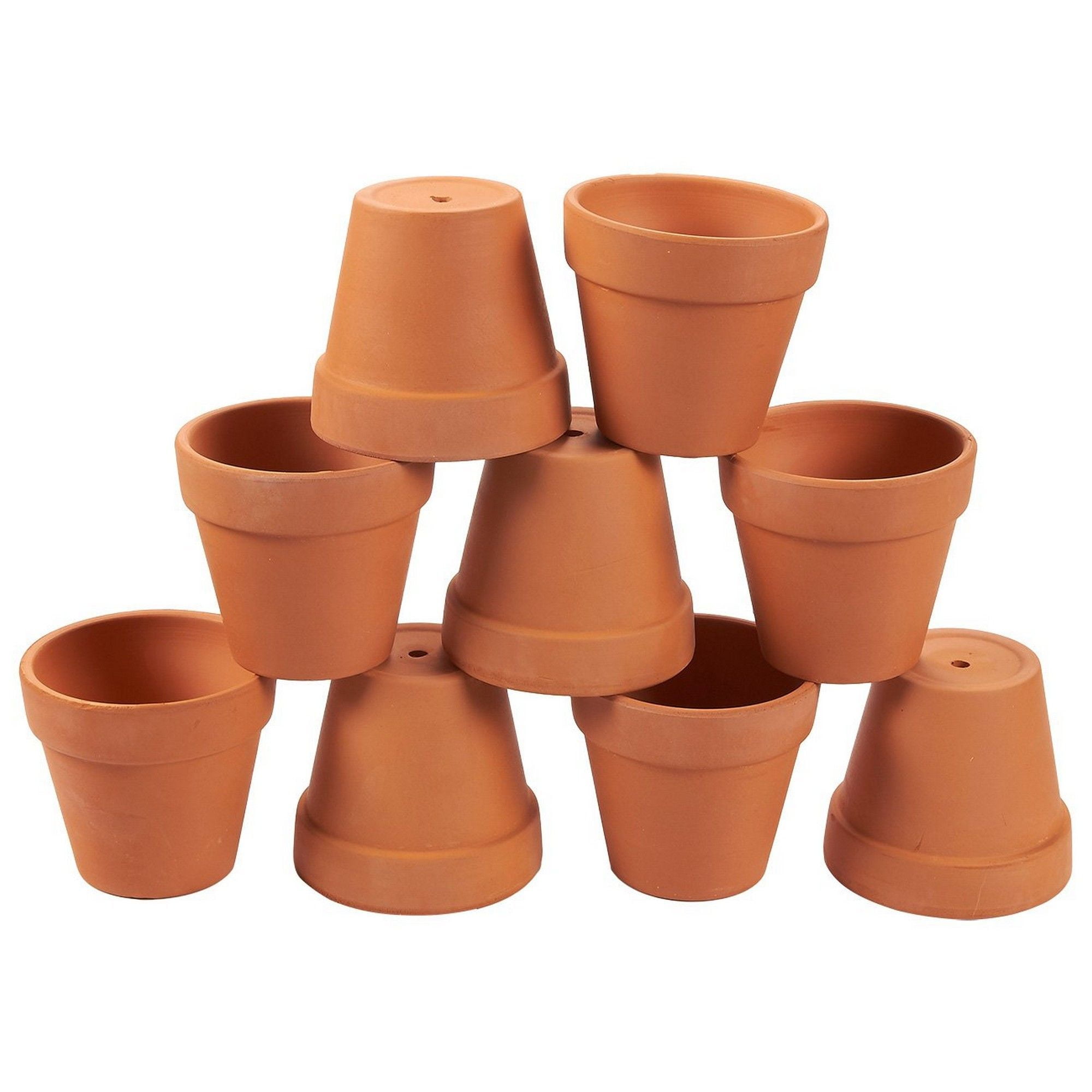  Terra Cotta  Pots  9 Pack Mini Clay Flower  Pot  Planters 