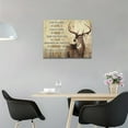 thumbnail image 3 of JANS.NO1 Farmhouse Deer Wall Art Rustic Country Wildlife Animal Elk Pictures Inspirational Wall Decor Motivational Canvas Print Painting Artwork for Bathroom Bedroom Living Room, 3 of 6