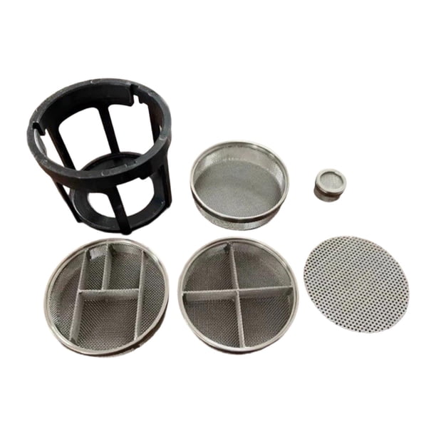 Juego de cestas de malla para limpieza de relojes, soporte de malla para reparación de relojes, accesorio, compacto, práctico, resistente al
