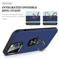 thumbnail image 5 of JTCASES for iPhone 14 Pro Max Case, Car Mount Bracket 2-layer Hybird Shockproof PC TPU Anti-fall Slim Fit Lightweight Magnetic Cover for iPhone 14 Pro Max（6.7" 2022) - Blue, 5 of 7