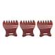 thumbnail image 4 of Peine Con Textura De Dientes Anchos, Peine De Dientes Anchos Para Desenredar El Cabello Con Dientes Brillantes Ergonómicos Compactos Retro Para Salón, 4 of 7