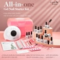 thumbnail image 4 of Candy Lover Gel Nail Polish Kit with UV LED Lamp, 12 Colors Cool Juliet Gel Polish Starter Kit, All-in-One Quick Dry Soak Off Nail Gel Manicure Kit with DIY Tools Valentine Gift for Women, 4 of 10