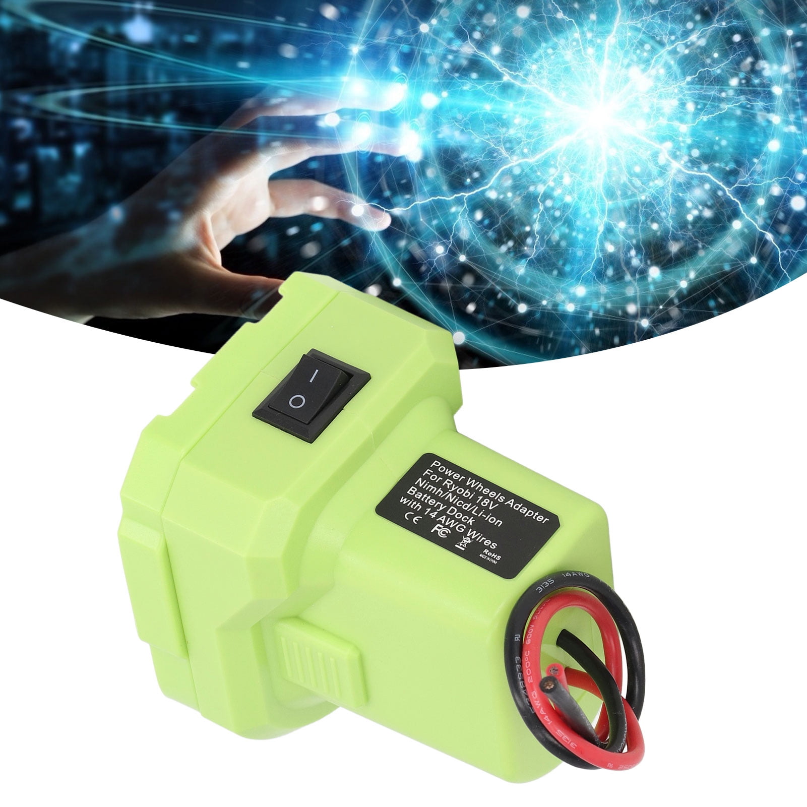 Battery Adapter Converter for Ryobi 18V ONE+ - Power Wheels Adapter - TikTok Battery Adapter Converter for Ryobi 18V ONE+ - Power Wheels Adapter - TikTok