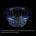 thumbnail image 4 of Uxcell 6.3 Inch Round Garden Plastic Mesh Cup Slotted Net Pot Basket for Flower Planting Blue 1 Pack, 4 of 5