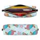thumbnail image 2 of Easygdp Colorful Sea Turtle para Estuche de Lápices de Cuero, Estuche de Papelería de Cuero, Estuche de Gran Capacidad con Cremallera, 2 of 7