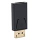 thumbnail image 5 of Adaptador hembra de interfaz multimedia 4K DP macho a HD convertidor chapado en oro de 1,4 V negro, 5 of 8