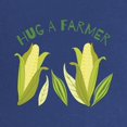 thumbnail image 2 of CafePress - Hug A Farmer Maternity T Shirt - Maternity Dark T-Shirt, 2 of 3